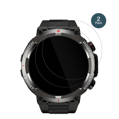 2x 9H Schutzfolie für IOWODO W50 1.39 Zoll Smartwatch Panzerfolie