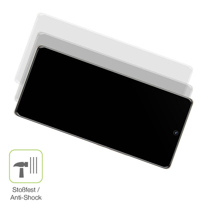 2x Full Cover Schutzfolie matt für Honor 80 SE