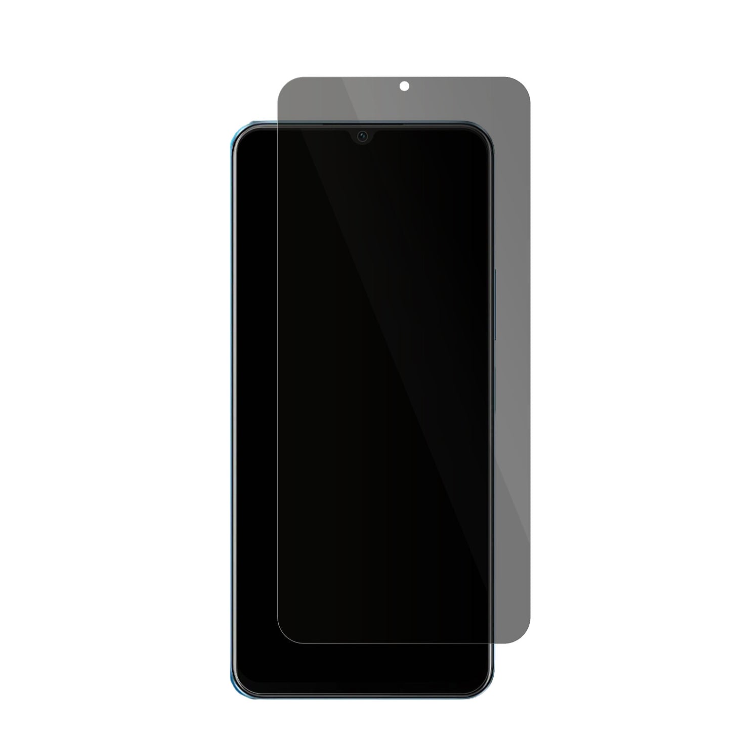 Full Cover Privacy Blickschutzfolie für Vivo iQOO Z6x