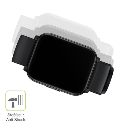 2x Full Cover Schutzfolie matt für Realme Watch S100