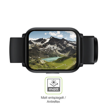 2x Full Cover Schutzfolie matt für Realme Watch S100
