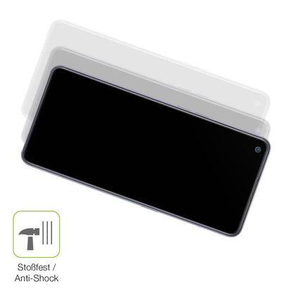 2x Full Cover Schutzfolie matt für Oppo Reno 6 Lite