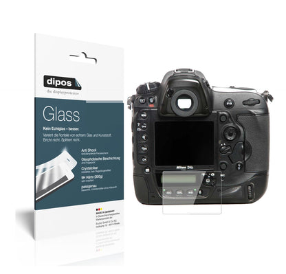 2x 9H Schutzfolie für Nikon D4s Panzerfolie