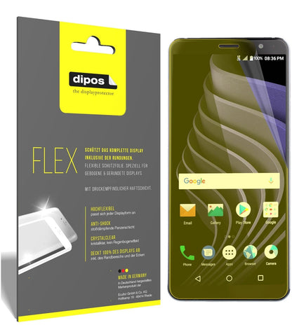 2x 3D Full Cover Schutzfolie für ZTE Blade Max View