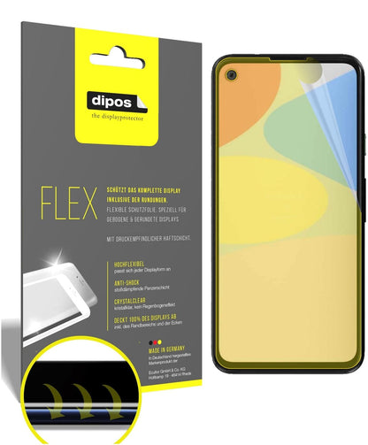 2x 3D Full Cover Schutzfolie für Google Pixel 4a