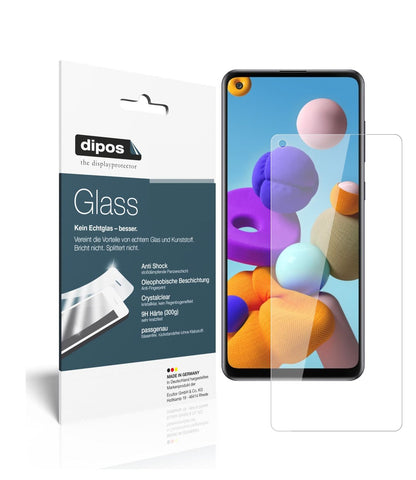 2x 9H Schutzfolie für Samsung Galaxy A21s Panzerfolie