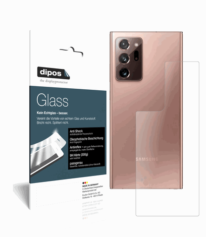 1x 9H Schutzfolie matt für Samsung Galaxy Note 20 Ultra 5G Rückseite Panzerfolie