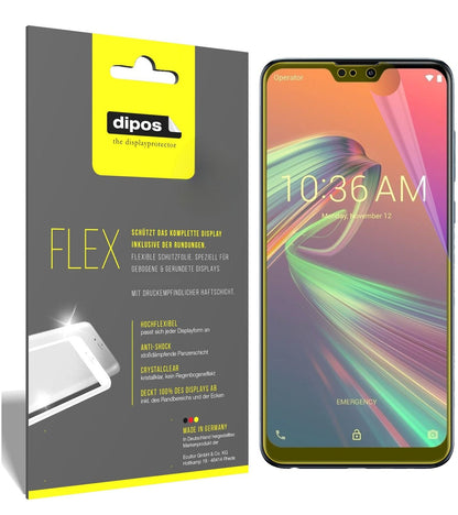 2x 3D Full Cover Schutzfolie für Asus ZenFone Max Pro (M2)