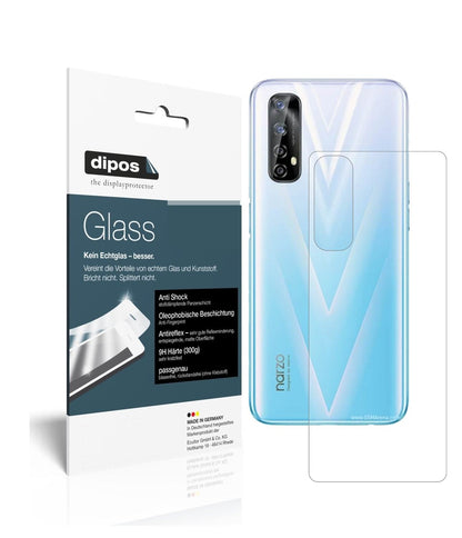 1x 9H Schutzfolie matt für Oppo Realme Narzo 20 Pro Rückseite Panzerfolie