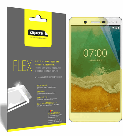 3x 3D Full Cover Schutzfolie für Nokia 7