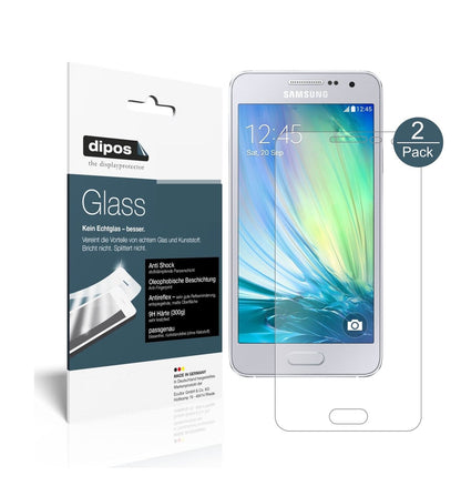 1x 9H Schutzfolie matt für Samsung Galaxy A3 (SM-A300F) Panzerfolie