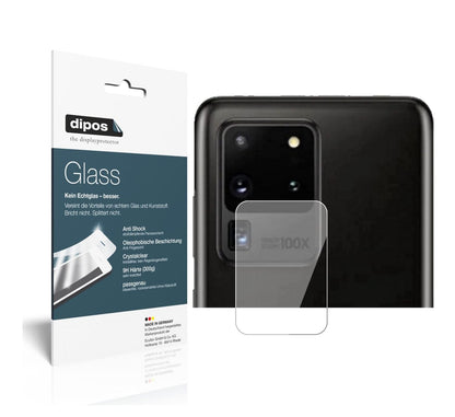 1x 9H Schutzfolie für Samsung Galaxy S20 Ultra Kameralinse Panzerfolie