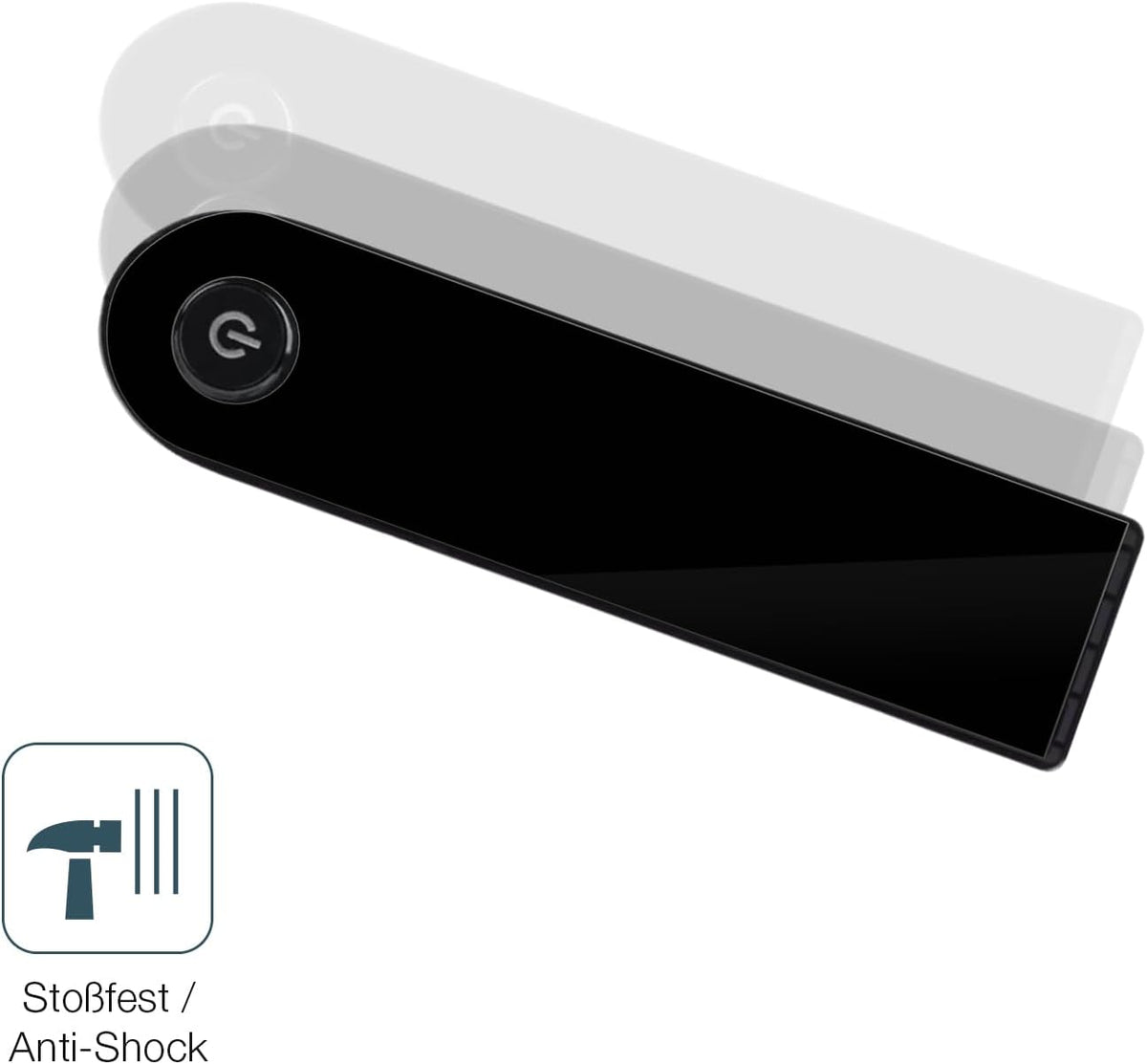 2x 9H Schutzfolie für Xiaomi Scooter 5 Max Panzerfolie