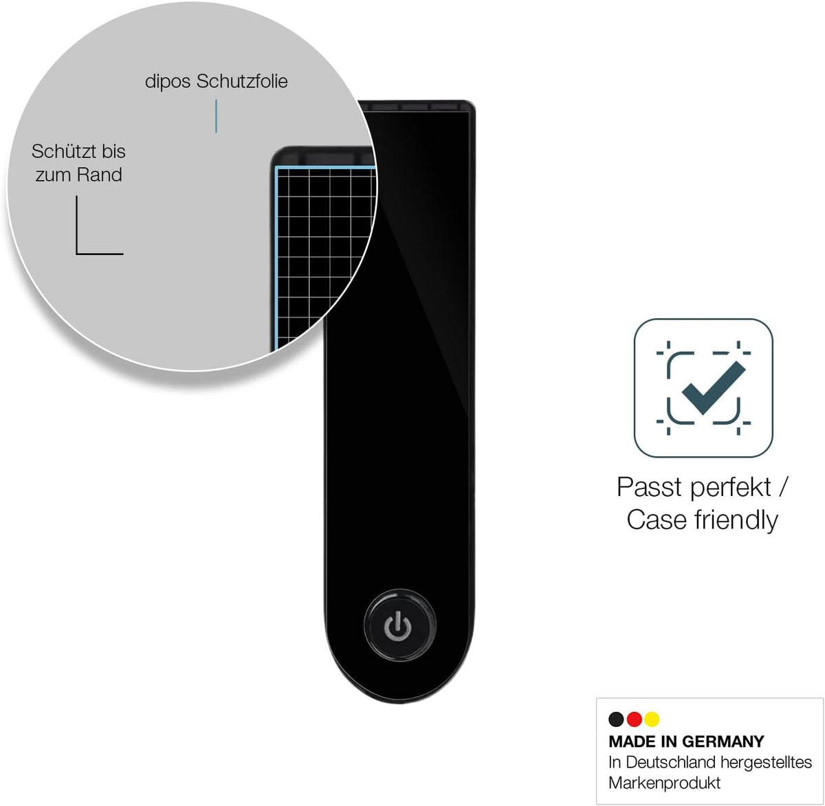 2x 9H Schutzfolie für Xiaomi Scooter 5 Max Panzerfolie
