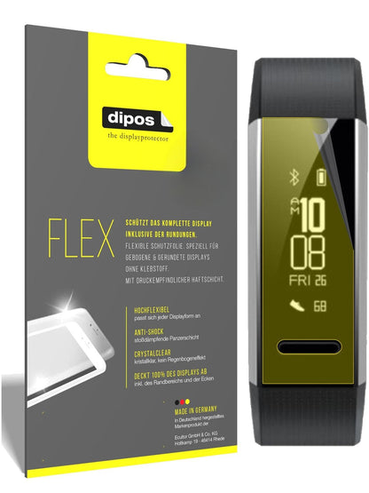 3x 3D Full Cover Schutzfolie für Huawei Band 2 Pro