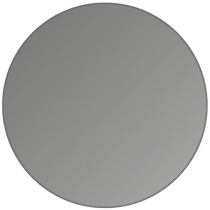 dipos Displayschutz für 56 mm Durchmesser Uhr, mattierte Oberfläche, Blickschutzfilter und perfekter Passform