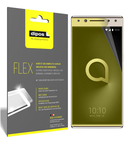 2x 3D Full Cover Schutzfolie für Alcatel 5