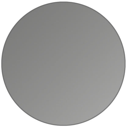 dipos Displayschutz für 55 mm Durchmesser Uhr, mattierte Oberfläche, Blickschutzfilter und perfekter Passform