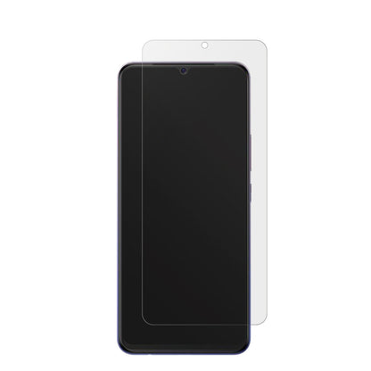 VivoV20 mit aufgebrachter dipos Displayschutzfolie, die lästige Fingerabdrücke minimiert