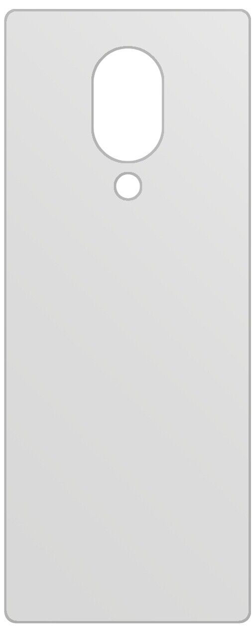 dipos Displayschutz für Lenovo Z5 Pro GT Rückseite, mattierte Oberfläche, geringe Dicke und perfekte Passform