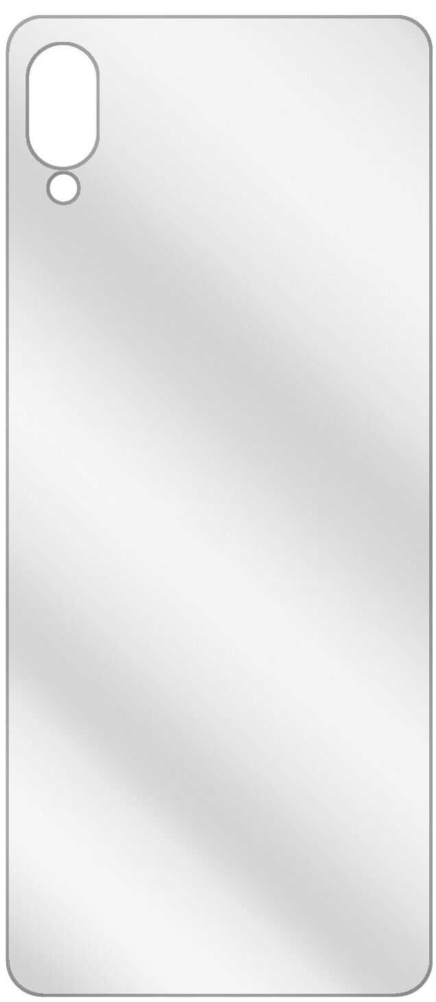 dipos Displayschutz für Vivo Y91 Rückseite, transparente Oberfläche, geringe Dicke und perfekte Passform