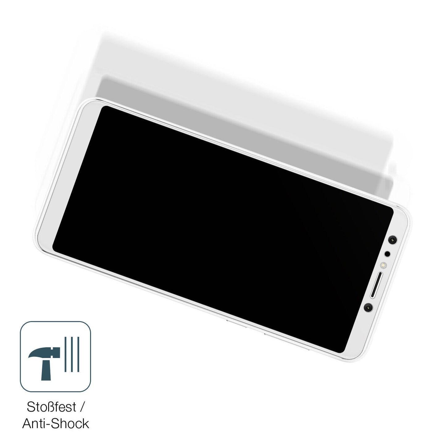 1x 9H Schutzfolie matt für Asus Zenfone 5 Selfie Pro Panzerfolie