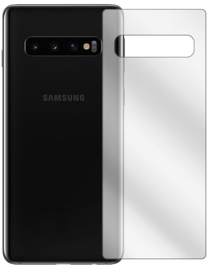 1x Schutzfolie klar für Samsung Galaxy S10 Plus Rückseite Display-Schutzfolie