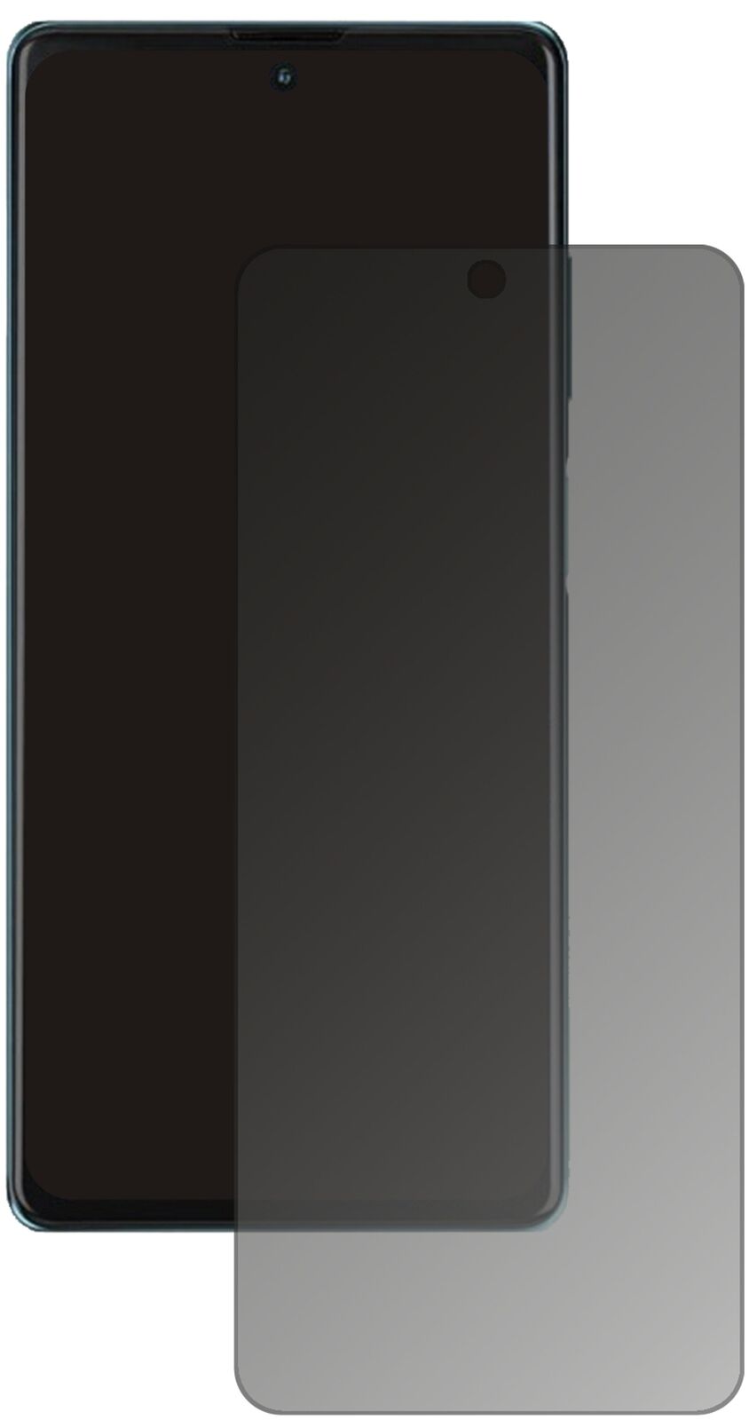 Blickschutzfolie für Blackview A100 matt Schutzfolie Privacy