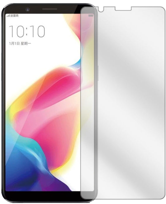 Klare Displayschutzfolie von dipos passend für Oppo R11s, präziser Zuschnitt und blasenfrei montiert