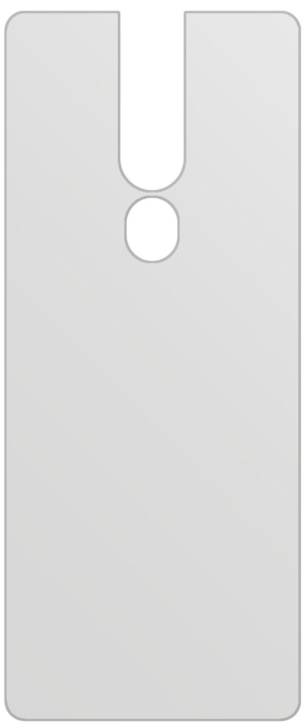 dipos Displayschutz für Oppo F11 Rückseite, mattierte Oberfläche, geringe Dicke und perfekte Passform