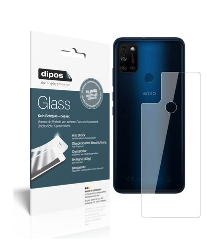 1x 9H Schutzfolie für Wiko View5 Rückseite Panzerfolie