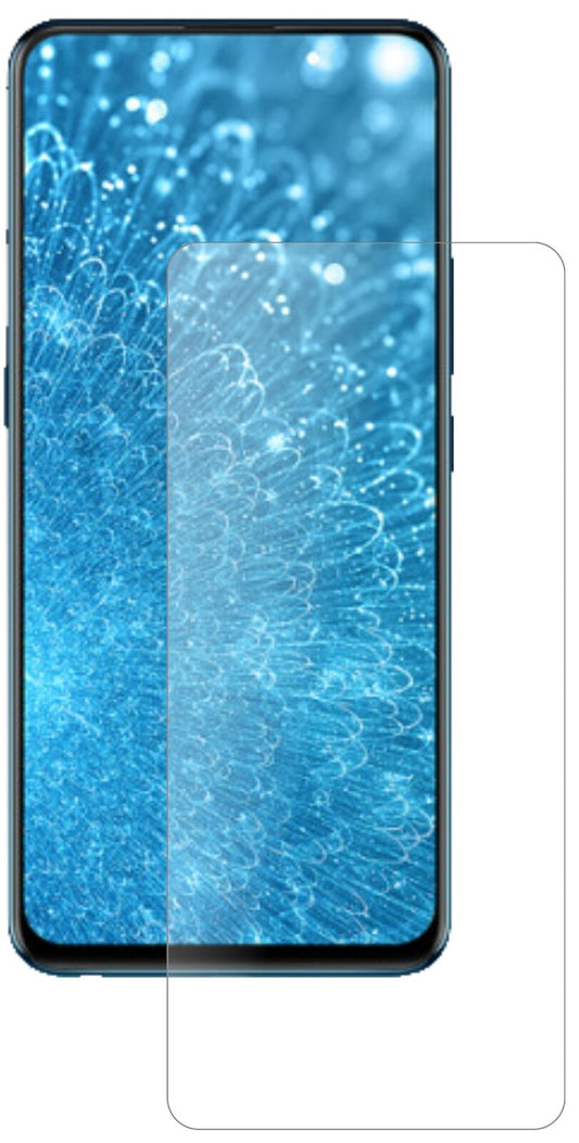 Matte Displayschutzfolie von dipos passend für Vivo S1, 9H kratzfest und blasenfrei montiert