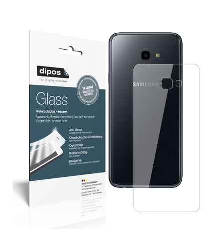 1x 9H Schutzfolie für Samsung Galaxy J4 Plus (2018) Rückseite Panzerfolie