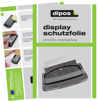 1x Schutzfolie matt für SAECO Xelsis 7685 Tropfblech Display-Schutzfolie