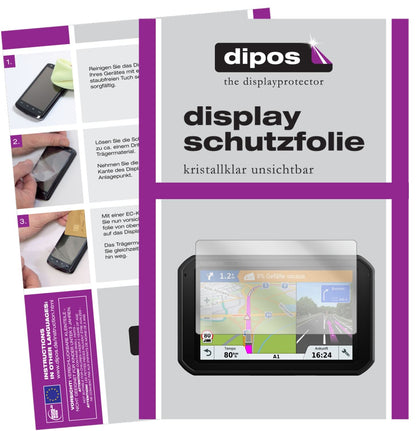 1x Schutzfolie klar für Garmin Dezlcam 785 LMT-D EU Display-Schutzfolie