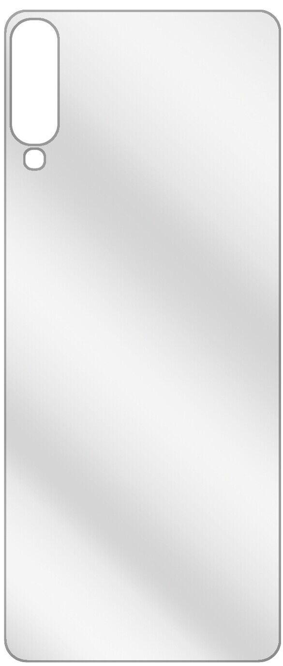 dipos Displayschutz für Samsung Galaxy A70 Rückseite, transparente Oberfläche, geringe Dicke und perfekte Passform