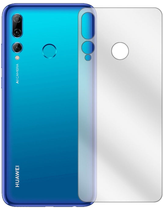 Klare Displayschutzfolie von dipos passend für Huawei P Smart Plus (2019) Rückseite, präziser Zuschnitt und blasenfrei montiert