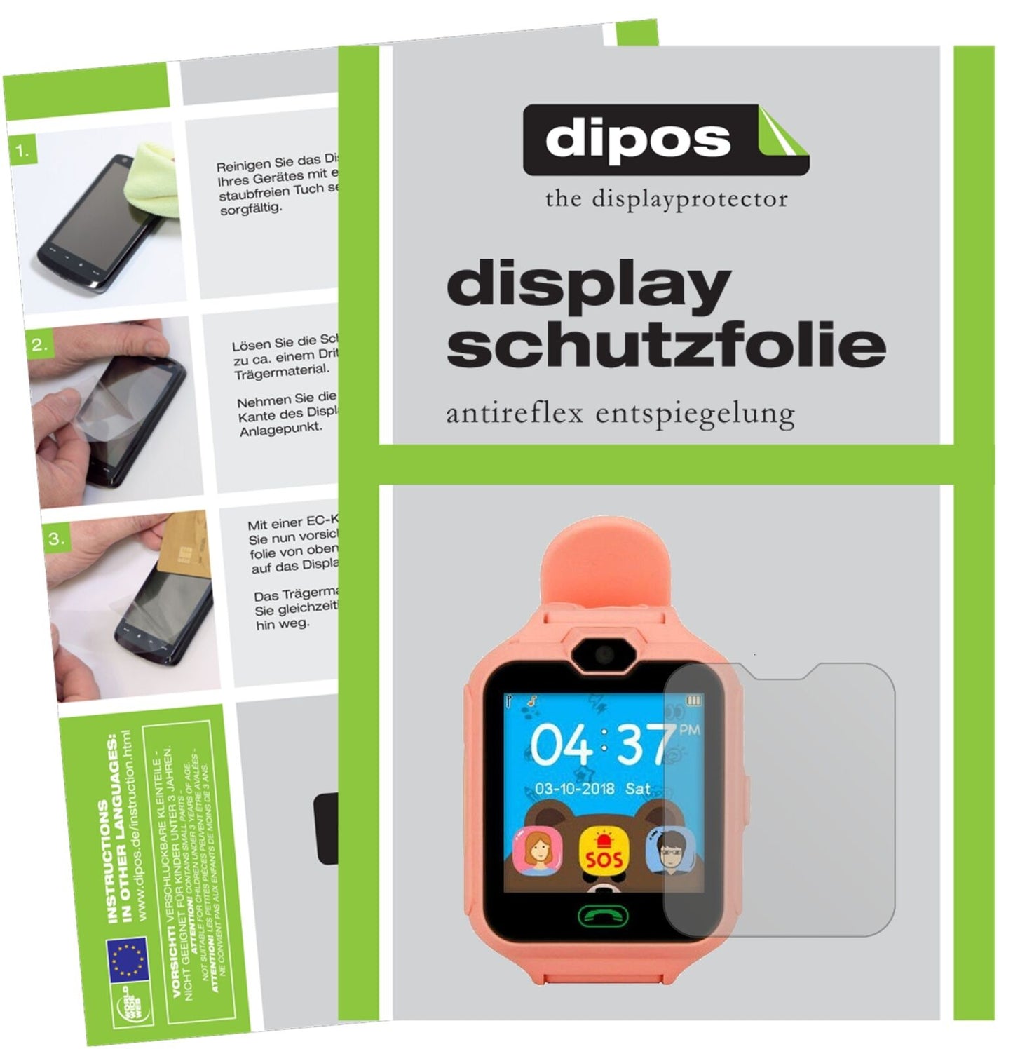 1x Schutzfolie matt für Hangang Smart MT-6261 Display-Schutzfolie