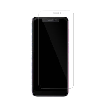 VodafoneSmart N10 mit aufgebrachter dipos Displayschutzfolie, glasklare Darstellung ohne Einschränkungen