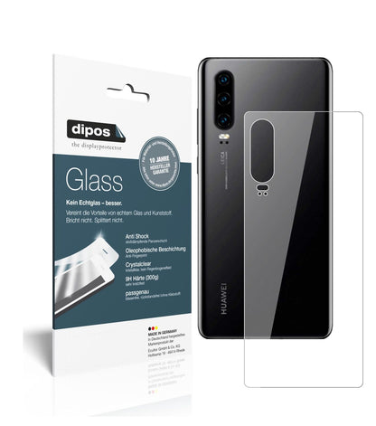 1x 9H Schutzfolie für Huawei P30 Rückseite Panzerfolie