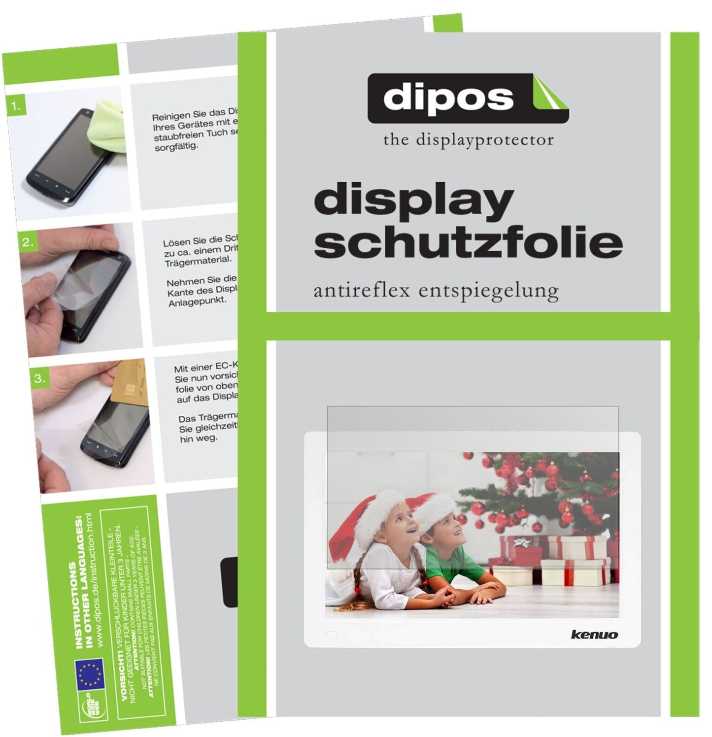 1x Schutzfolie matt für Kenuo 11.6 Zoll Display-Schutzfolie