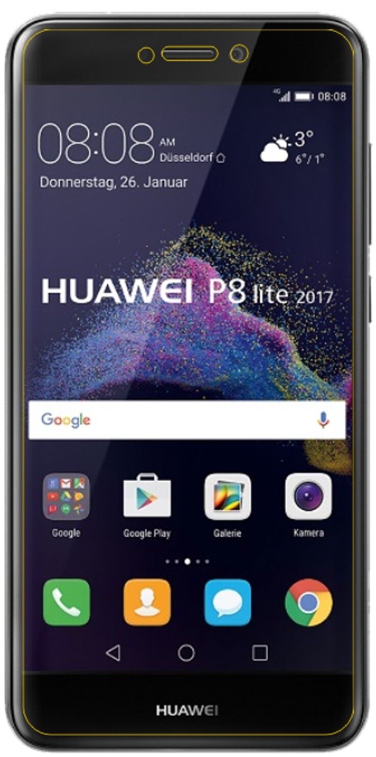 1x 9H Schutzfolie matt für Huawei P8 Lite 2017 Panzerfolie