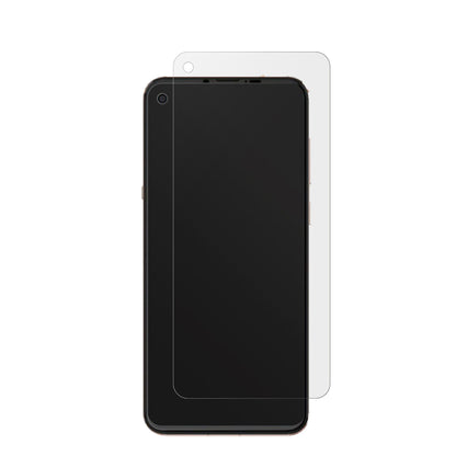 HisenseU30 mit aufgebrachter dipos Displayschutzfolie, die lästige Fingerabdrücke minimiert