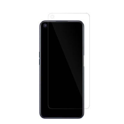 Realme9 5G Speed mit aufgebrachter dipos Displayschutzfolie, glasklare Darstellung ohne Einschränkungen