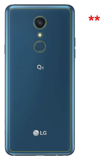 1x 9H Schutzfolie für LG Q9 One Rückseite Panzerfolie