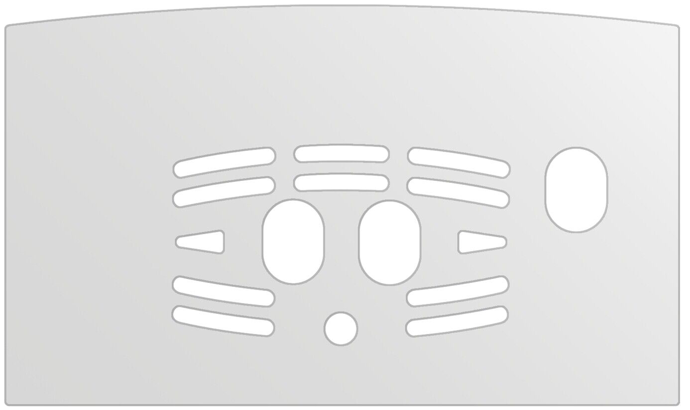 dipos Displayschutz für DeLonghi ECAM 24.467.S Cappuccino Tropfblech, mattierte Oberfläche, geringe Dicke und perfekte Passform