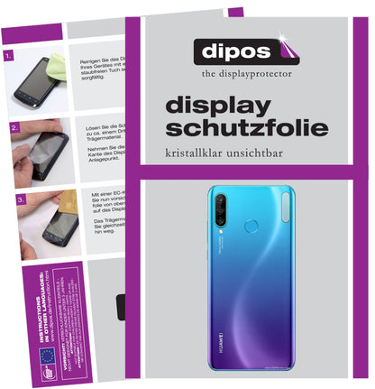 5x Schutzfolie klar für Huawei Nova 4e Kameralinse Display-Schutzfolie