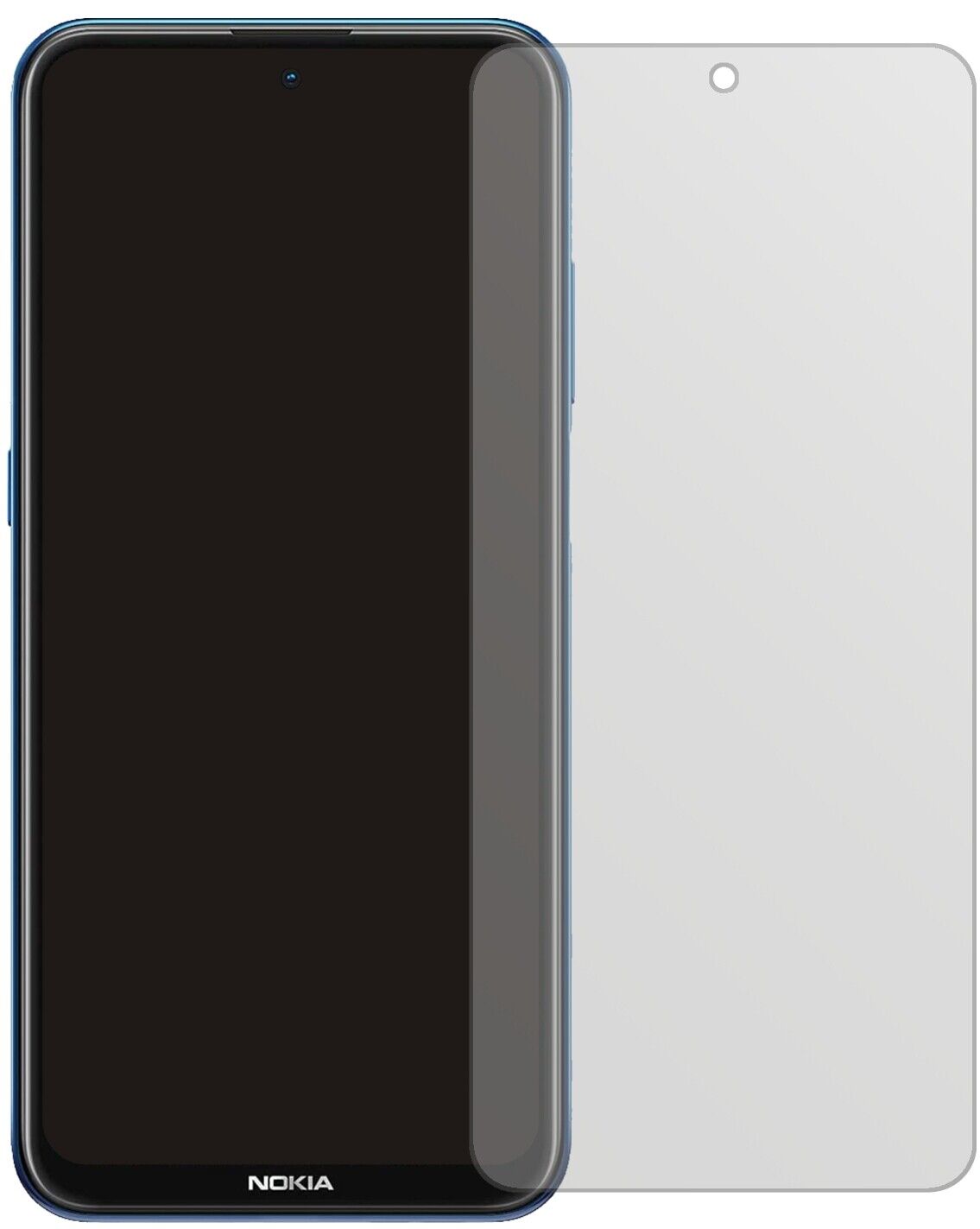 5x Schutzfolie matt für Nokia X20 Display-Schutzfolie