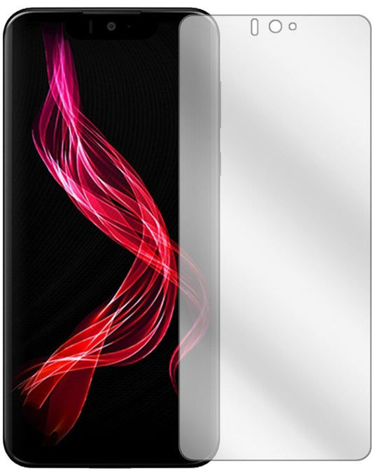 Klare Displayschutzfolie von dipos passend für Sharp Aquos Zero, präziser Zuschnitt und blasenfrei montiert