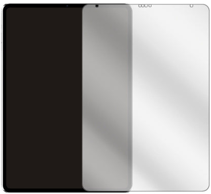 AppleiPad Pro 12.9 Zoll (2021) mit aufgebrachter dipos Displayschutzfolie, glasklare Darstellung ohne Einschränkungen